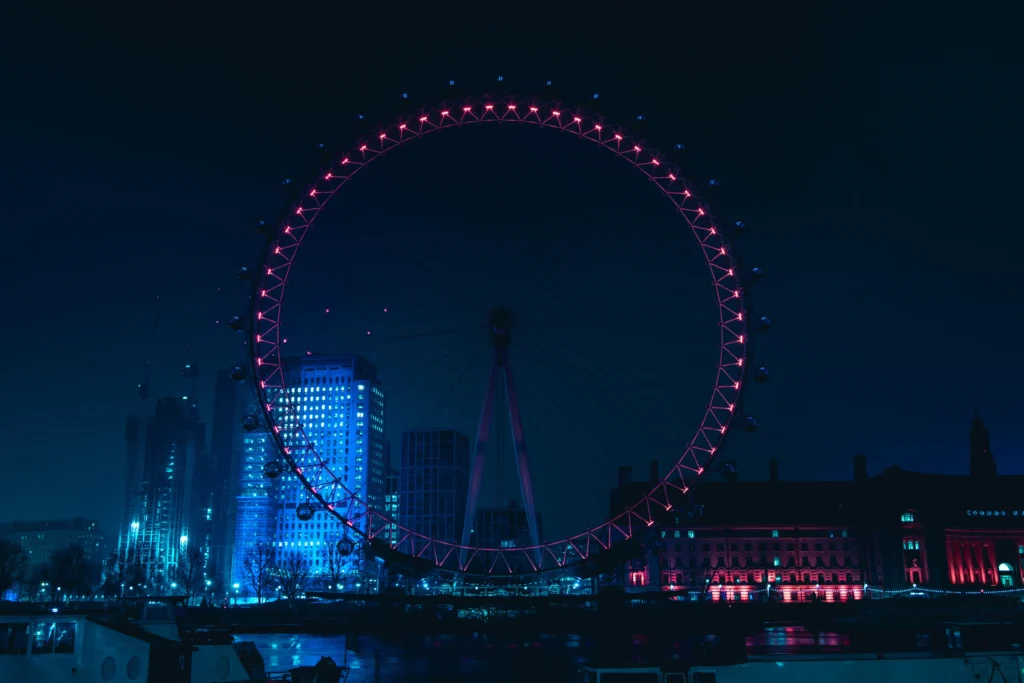 London Eye in the Evening