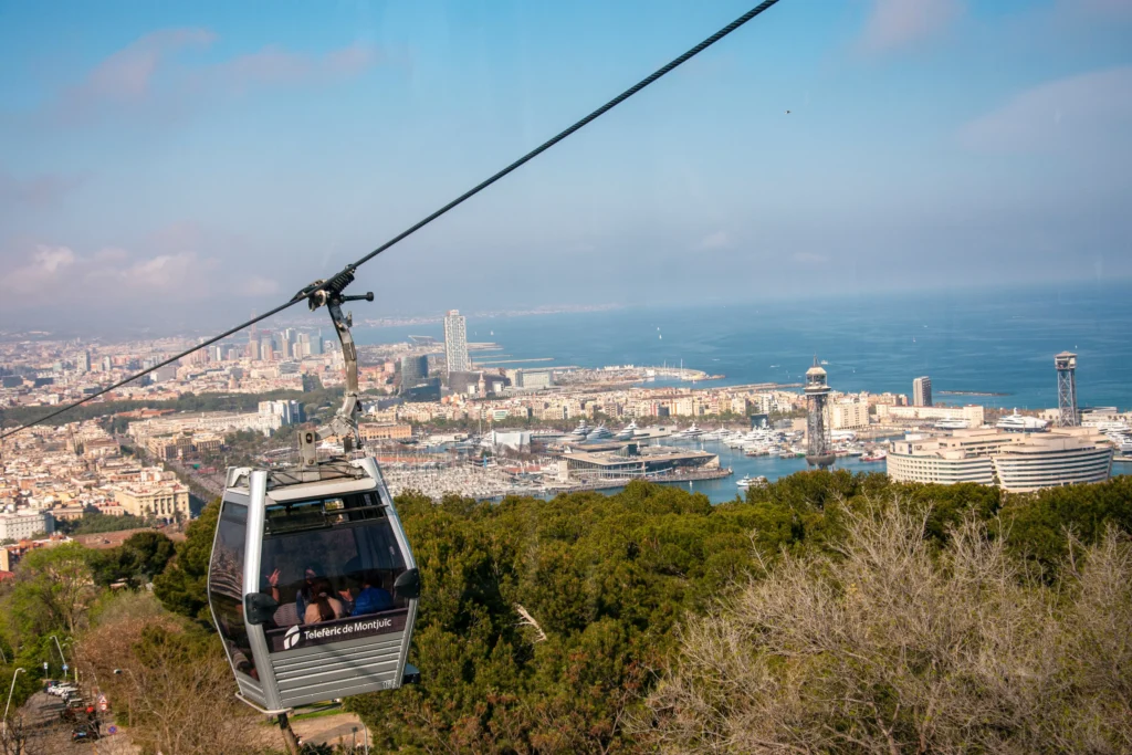 montjuic cable car