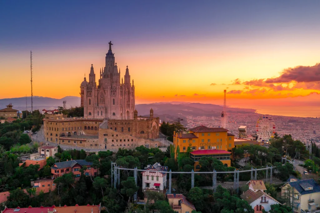 tibidabo hill to visit